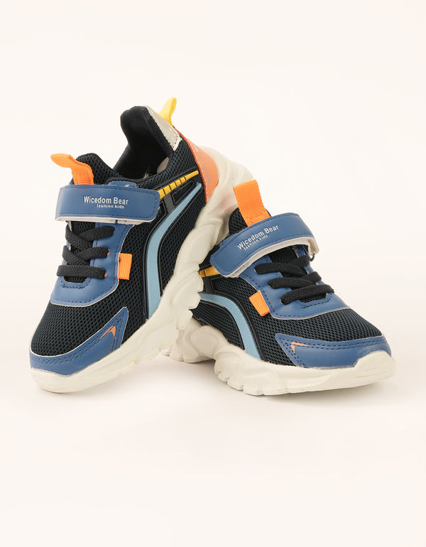 Azure Leisure Velcro Sneakers
