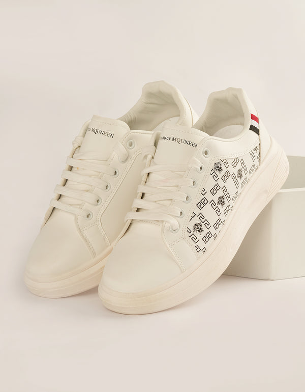 Pure White Classic Sneakers