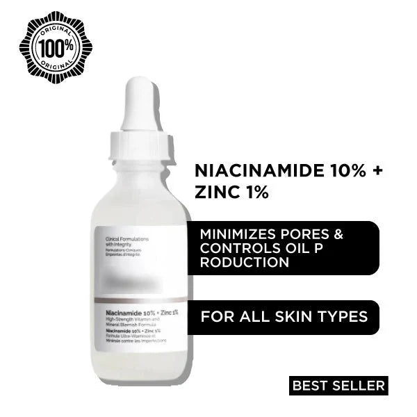 The Ordinary Niacinamide 10% + Zinc 1% Serum - 30 ml