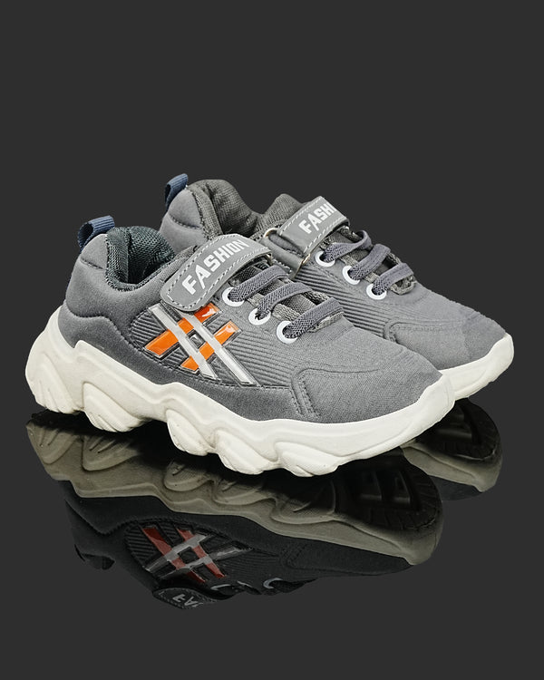 Kids GripX Sneakers D-0005-GRAY