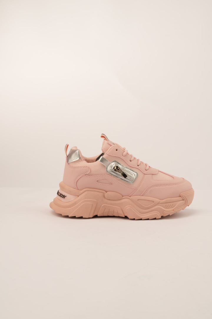 Blush Burst Chunky Sneakers - Dusty Rose – Better Shop