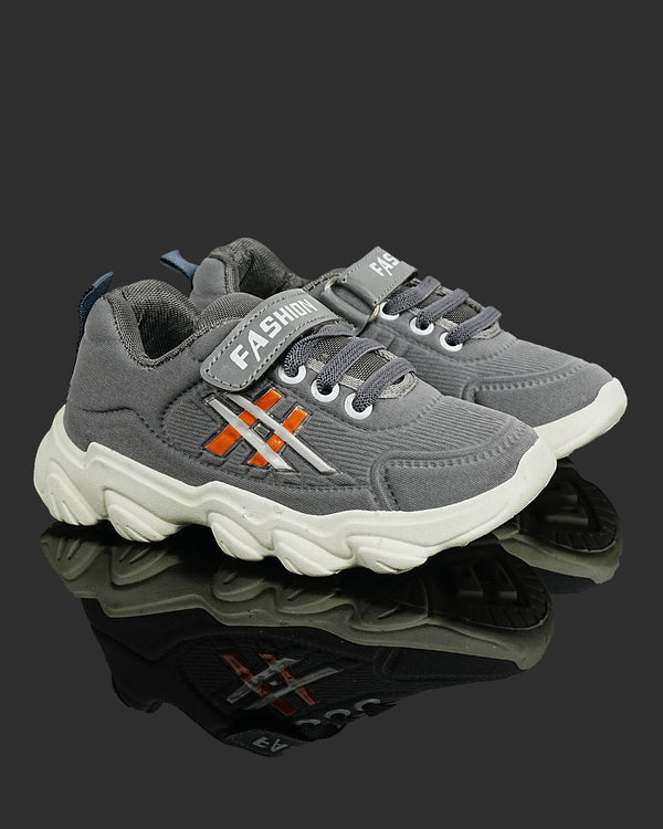 Kids Fashion Sneakers F-0005-GRAY