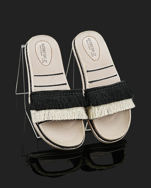 SLIPPER-YSN-0999-BLACK